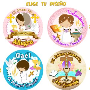 Dulceros para primera 😇 comunion presonalizados