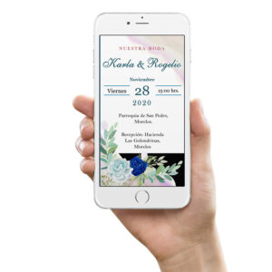 Invitaciones Digitales Boda 🥳 Para Whatsapp Facebook Mail