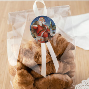 Etiquetas Para Regalos De Navidad Impresión 10 Pz 8.5cm 🎄