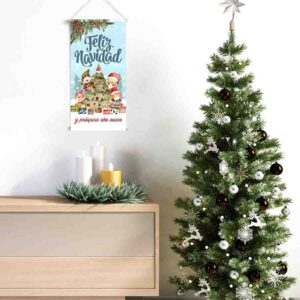 Decoracion Navideña Para Empresas Pendones 60x30cm 🎅