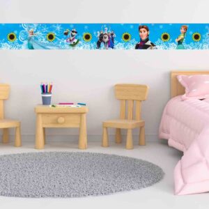 Cenefas Decorativas Infantiles 🥰 Para Niñas Adhesivas De Frozen ❄️