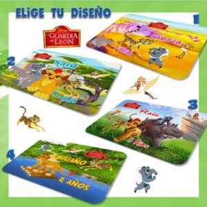 Manteles Guardia Del Leon Kion 😋  Personalizados
