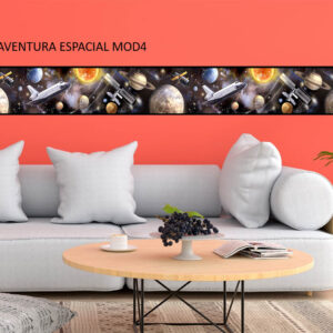 Cenefas para pared adheribles de  Aventura Espacial ☄✨