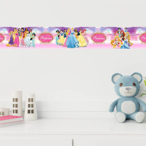 Cenefas para cuartos de niñas adhesivas de Princesas ☺