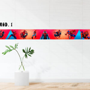 Cenefas para cuartos adheribles de Spiderman 😍
