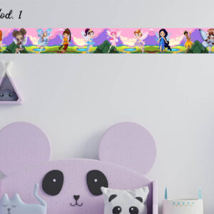Cenefa para cuarto de niña decorativas de Hadas Tiernas 🤭