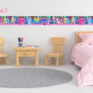 Cenefas 😍 para recamaras decorativas de Little Pony