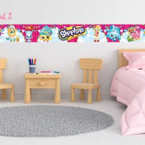 Cenefas 😘 para recamaras decorativas de Shopkins