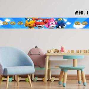 Cenefas para habitaciones 😊 autoadheribles de Superwings