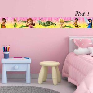 Cenefas para niñas adheribles de Tinker Bell 😇