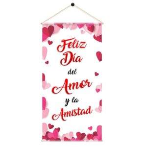 Decoracion para el 14 de febrero Pendones 60x30cm 🥰💝