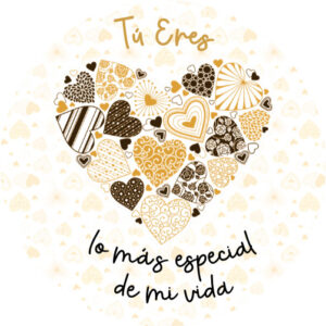 Etiquetas 14 de febrero personalizadas 50 pz ❤