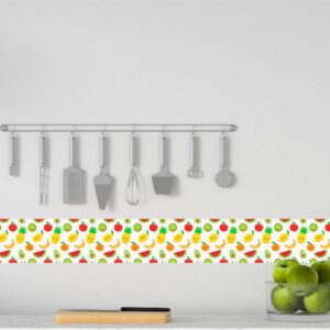 Cenefas decorativas para cocina adheribles de Frutas 🍓💗