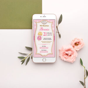 Invitaciones Digitales Bautizo Para Whatsapp Facebook Mail 🤭