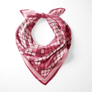 Pañuelos para el cuello 👌🤩 Serpiente Magenta