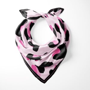 Pañuelos para el pelo ❤👈 Leopard pink