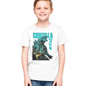 Playera godzilla ⚡  🌟 personalizadas infantiles