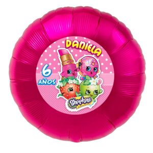 Globos personalizados de shopkins 🤩😍