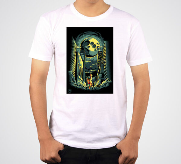 Playera de hombre estampada ASTRONAUTA