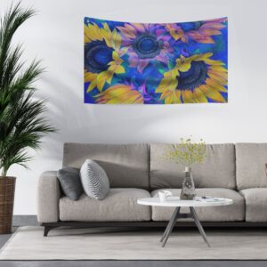 Mantas Para Decorar Paredes De Moda De Girasoles 👌💗