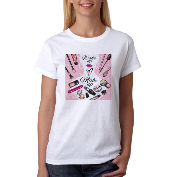 Playera blanca mujer