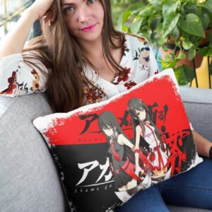 Fundas para almohadas de anime doble vista Akame ga kill 2pz ????