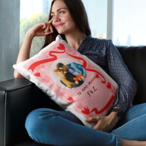 Almohada 2 fundas doble vista De Amor????????