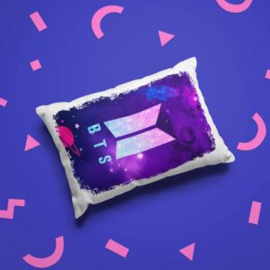 Almohada 2 fundas doble vista BTS Mod.2 ????