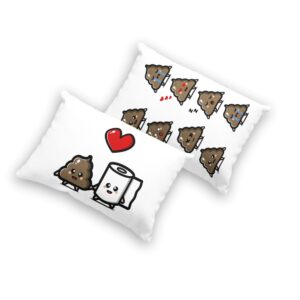 Almohadas de kawaii 2 fundas doble vista Caquita ????