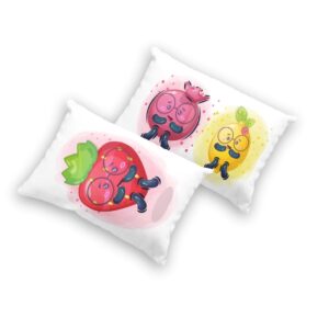 Almohadas de kawaii 2 fundas doble vista Frutas ????