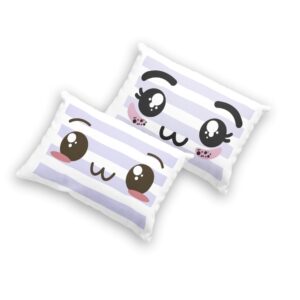 Fundas de almohadas Kawaii doble vista 2pz Ojitos ????
