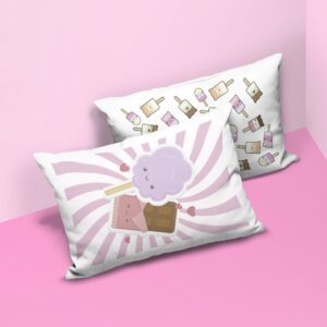 Fundas para almohadas de Kawaii doble vista 2pz Paletas ????