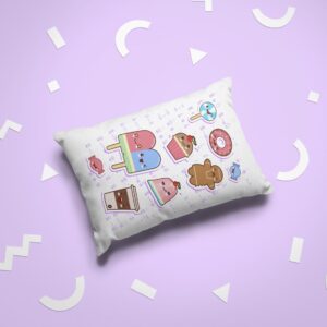 Fundas Para Almohadas De Kawaii Doble Vista 2pz