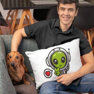Funda almohada doble vista Astronauta 2pz ??????