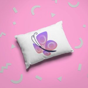 Almohada 2 fundas ?? doble vista Mariposa ????