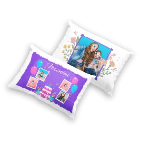 Almohada 2 fundas doble vista Cumplea?os ?????