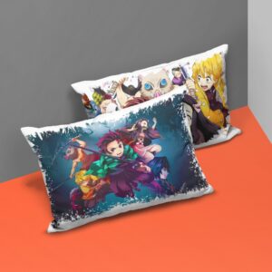 Almohada 2 fundas doble vista Kimetsu no yaiba ????
