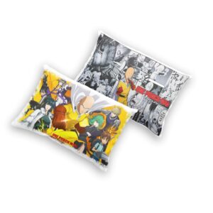 Almohadas de anime 2 fundas doble vista One punch man ????
