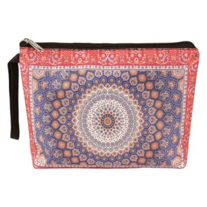 Bolsa De Mano Con Estampado De Moda-Mandala Roja