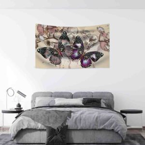 Manta decorativa para paredes de Mariposas Mod.3 💓😎