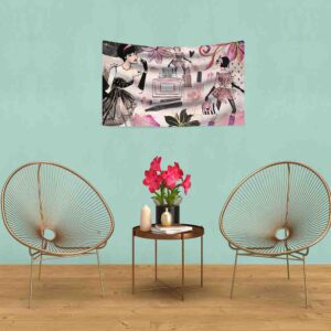 Manta decorativa para paredes de Glamour y brillo Mod. 4 💅🥺😍