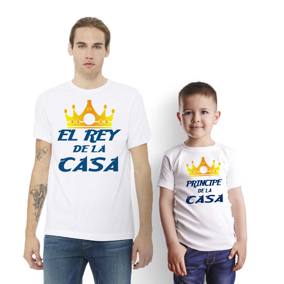 Camiseta Papá El Rey De La Casa 