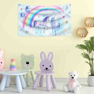 Manta decorativa para paredes de Paseo por el arcoíris Mod.3 ❤😎😍