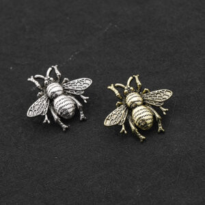 Par de broches para ropa de Abeja