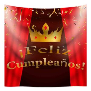 Letreros de feliz cumplea?os originales 1x1 mts (Mod. 16H)