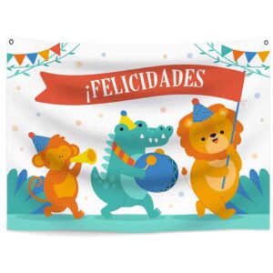 Mantas de cumplea?os 3x1.5 mts (Mod. 2HN)