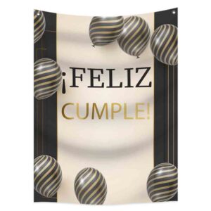 Decoracion happy birthday 3x1.5 mts (Mod. 2VH)