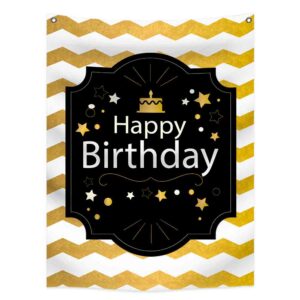 Letrero de happy birthday 1.5x3 mts (Mod. 3VH)