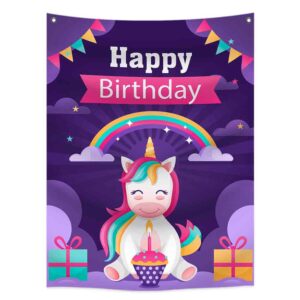 Letrero de happy birthday 1.5x3 mts (Mod. 3VNA)