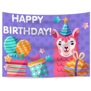 Letrero de happy birthday 3x1.5 mts (Mod. 5HM)